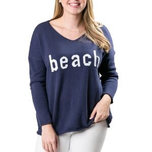 Gorgeous quality beach sweater